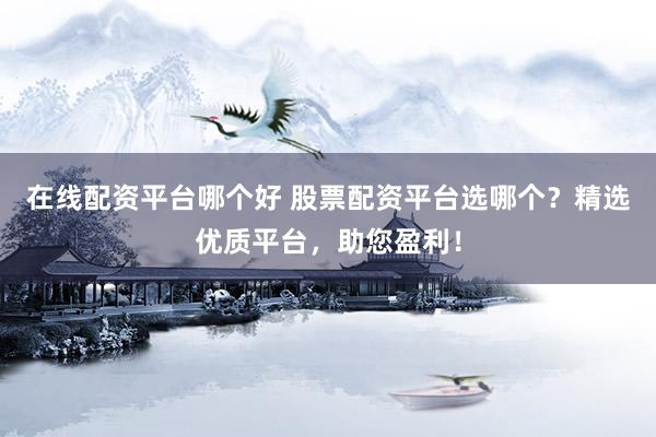 在线配资平台哪个好 股票配资平台选哪个？精选优质平台，助您盈利！