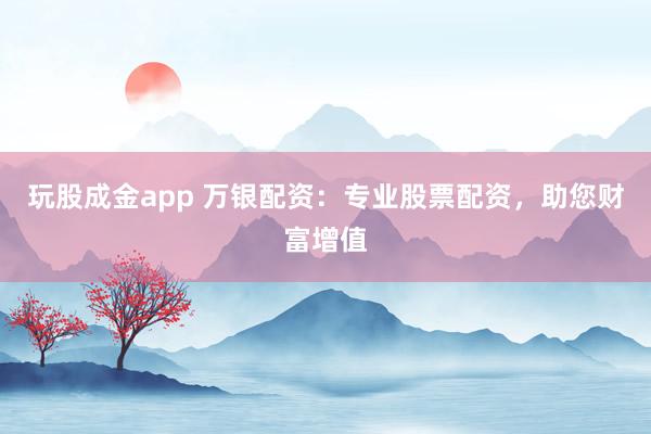 玩股成金app 万银配资：专业股票配资，助您财富增值