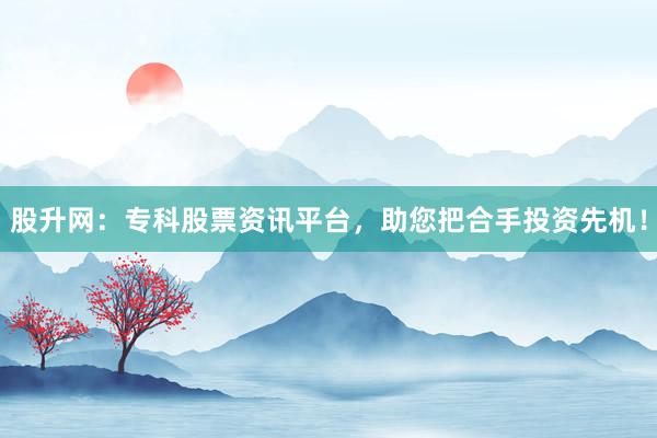 股升网：专科股票资讯平台，助您把合手投资先机！